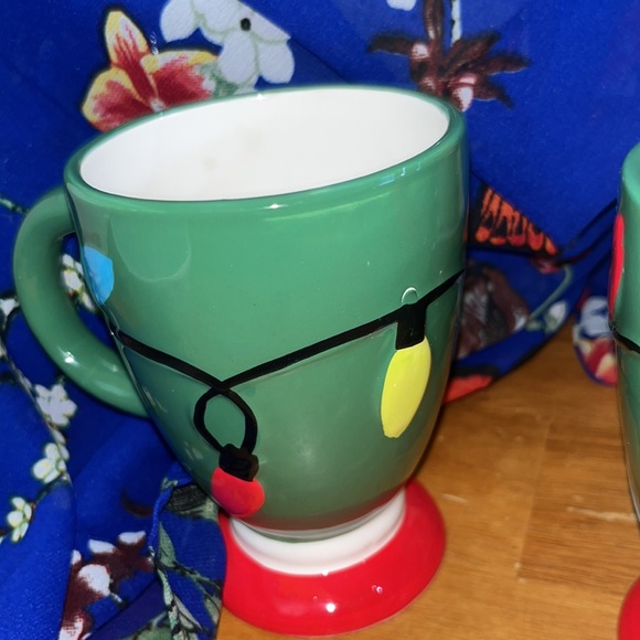 Set of two Christmas lights mugs - Picture 7 of 8